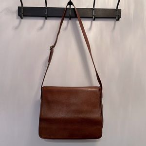 Nine West Medium Brown Leather Bag